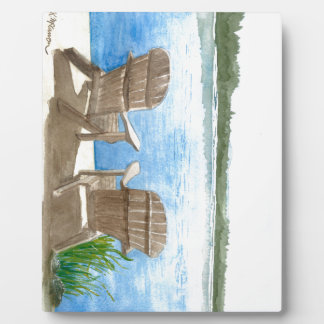 湖水は命が好い フォトプラーク