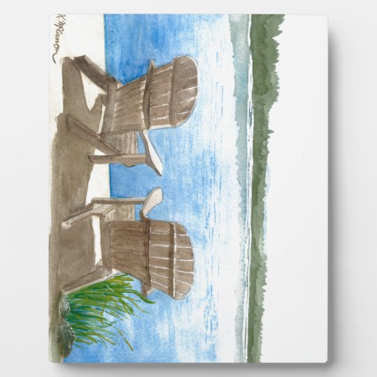 湖水は命が好い フォトプラーク (正面)