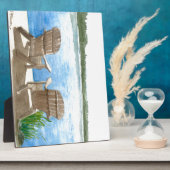 湖水は命が好い フォトプラーク (側面)