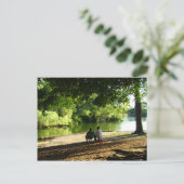 湖水は風が穏かだ ポストカード (スタンド正面)