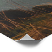 湖水写真 ポスター (角)