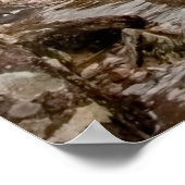 湖水地区の水 ポスター (角)