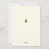 湖水地方のクリスマスウサギ シーズンカード (裏面)