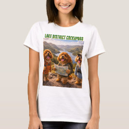 湖水地方のコッカプーギフト Tシャツ