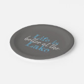 湖水航海のは命が好い | ペーパープレート (アングル)