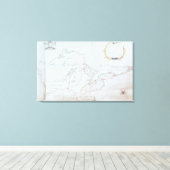 湖沼の地素晴らし図 キャンバスプリント (インサイチュ (ウッドフロア))