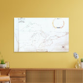 湖沼の地素晴らし図 キャンバスプリント (インサイチュ (リビング))