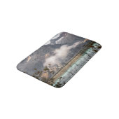 湖独身のに浮かぶ雲 バスマット (アングル)