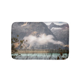 湖独身のに浮かぶ雲 バスマット