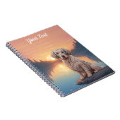 湖畔のイングリッシュセッター ノートブック (右側)