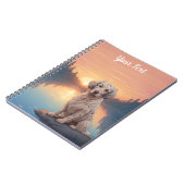 湖畔のイングリッシュセッター ノートブック (左側)