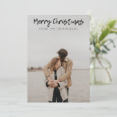 湖畔のクリスマス シーズンカード (スタンド正面)