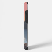 湖畔のサモエド iPhoneケース (左側面)