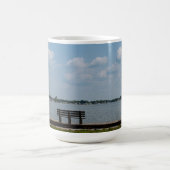 湖畔のベンチ コーヒーマグカップ (中央)