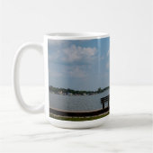 湖畔のベンチ コーヒーマグカップ (左)