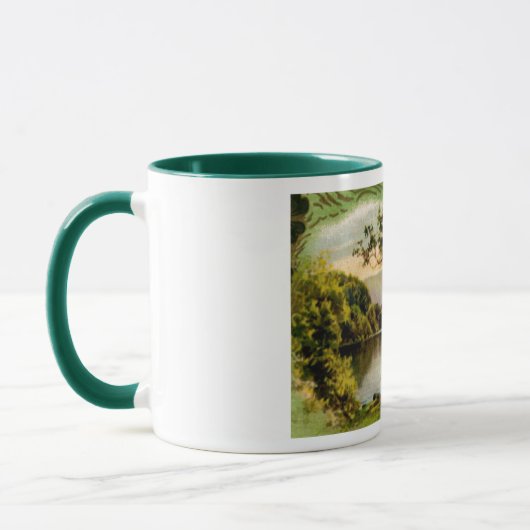 湖畔のヴィンテージセントパディーズマグ マグカップ (左)