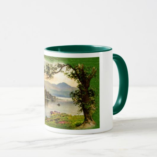 湖畔のヴィンテージセントパディーズマグ マグカップ (正面右)