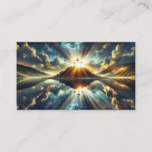 湖畔の三つの十字架