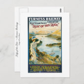 湖畔の人々~ファーネス鉄道 ポストカード (正面/裏面)