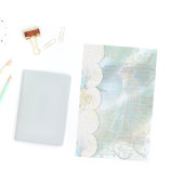 湖畔の女性(偽のレースの縁取り) 便箋