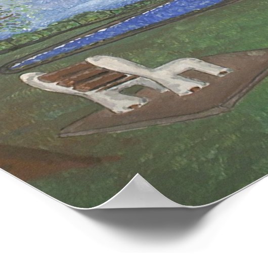 湖畔の孤独 ポスター (角)