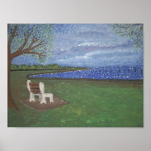 湖畔の孤独 ポスター (正面)