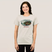 湖畔の暮らしは最高 トライブレンドＴシャツ (正面全面)