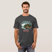 湖畔の暮らしは最高 Tシャツ (正面フル)