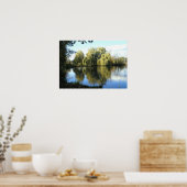 湖畔の柳 ポスター (キッチン)