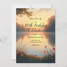 湖畔の黄昏ささやき 水辺のコレクション 招待状