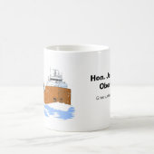 湖素晴らしが降り注ぐ。ジェームス・L・オバースター コーヒーマグカップ (中央)