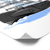 湖素晴らしのトゥグビクトリー（グランドリバー） ポスター (角)