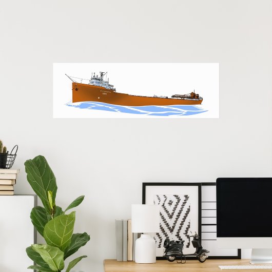 湖素晴らしの移動リーA.トレグルサ ポスター (ホームオフィス)