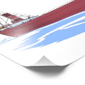 湖素晴らしの移動D.M.フィルビン フォトプリント            (角)