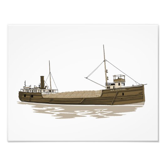 湖素晴らしはW.R.スタッフォード フォトプリント            (正面)