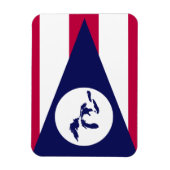 湖素晴らし地域行政旗の磁石 マグネット (縦)