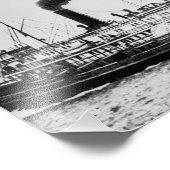 湖素晴らし客船アルペナ市 フォトプリント            (角)