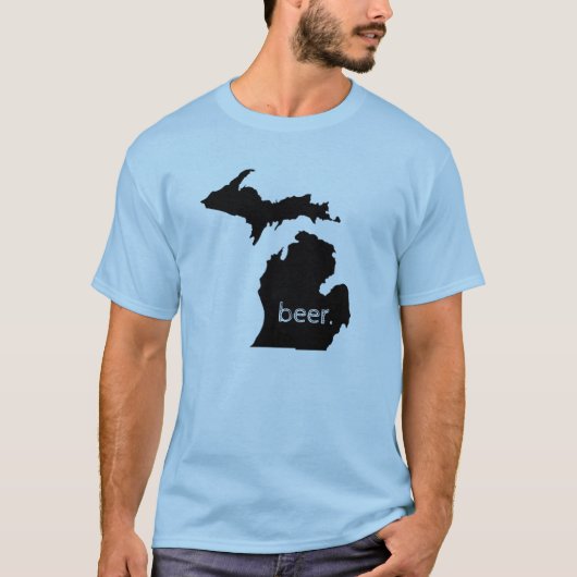湖素晴らし州 – ビール！ Tシャツ (正面)