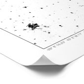 湖素晴らし市勢調査ドットマップ ポスター (角)