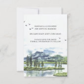 湖素晴らし日付カードを保存 (裏面)