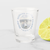 湖素晴らし水路(サイクリングc) ショットグラス (裏面)