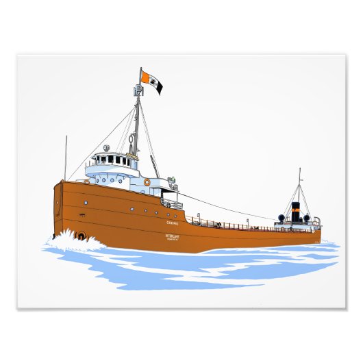 湖素晴らし湖カノプス（インターレイク） フォトプリント            (正面)