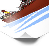 湖素晴らし湖シルヴァニア号/コロンビア号 フォトプリント            (角)