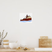 湖素晴らし湖シルヴァニア号/コロンビア号 ポスター (キッチン)