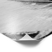 湖素晴らし船フェリーDaldean 1950s フォトプリント (角)