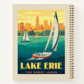 湖素晴らし | エリー湖 ノートブック (裏面)