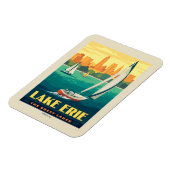 湖素晴らし | エリー湖 マグネット (左側)