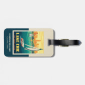 湖素晴らし | エリー湖 ラゲッジタグ (裏面横)