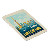 湖素晴らし | オンタリオ湖 マグネット (右側)