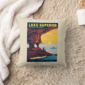 湖素晴らし | スーペリア湖 クッション (ブランケット)